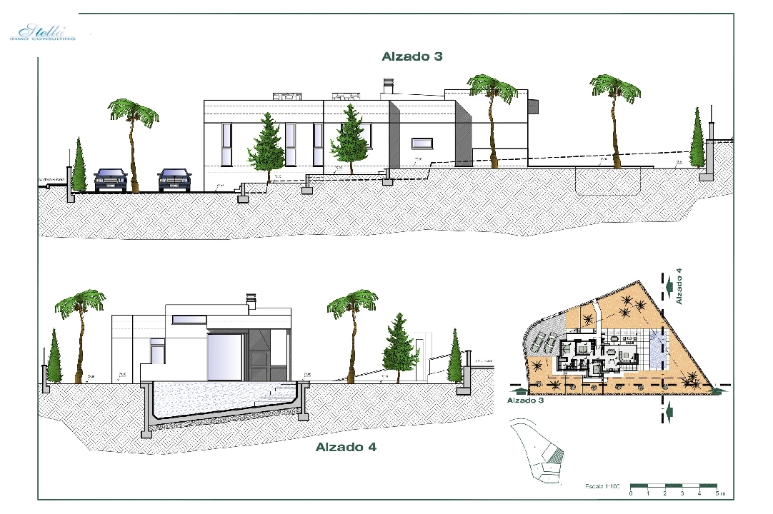 Villa in Benissa zu verkaufen, Wohnfläche 150 m², Baujahr 2022, Klimaanlage, Grundstück 800 m², 3 Schlafzimmer, 2 Badezimmer, Pool, ref.: BI-BE.H-863-6
