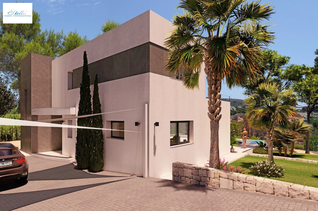 Villa in Moraira zu verkaufen, Wohnfläche 311 m², Klimaanlage, Grundstück 1003 m², 4 Schlafzimmer, 4 Badezimmer, Pool, ref.: CA-H-1535-AMB-4