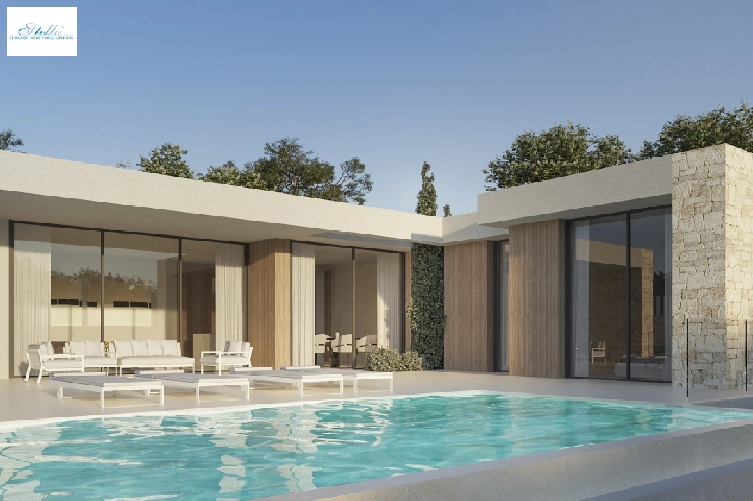 Villa in Moraira zu verkaufen, Klimaanlage, Grundstück 1000 m², 3 Schlafzimmer, 1 Badezimmer, Pool, ref.: NL-NLD1399-1