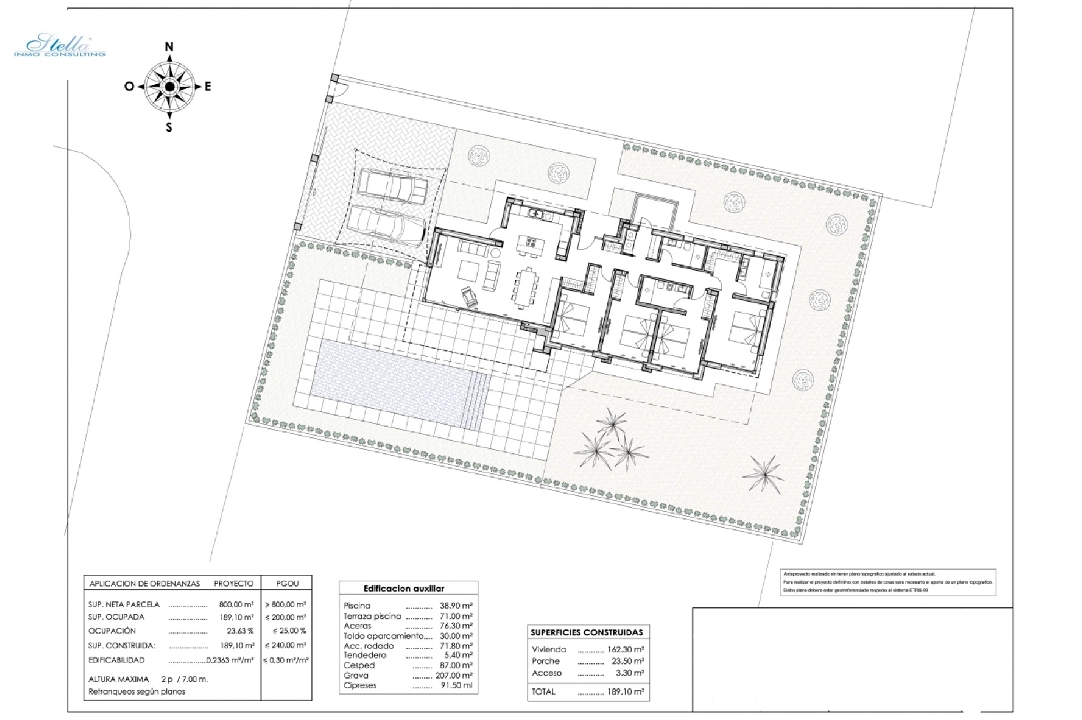 Villa in Calpe(Pla Roig) zu verkaufen, Wohnfläche 453 m², Klimaanlage, Grundstück 800 m², 4 Schlafzimmer, 3 Badezimmer, ref.: BP-4143CAL-3