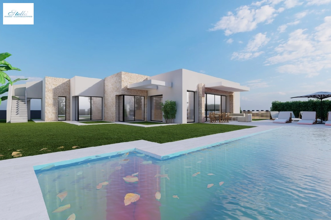 Villa in Benissa(La Fustera) zu verkaufen, Wohnfläche 185 m², Klimaanlage, Grundstück 1001 m², 4 Schlafzimmer, 3 Badezimmer, ref.: BP-6362BEN-1