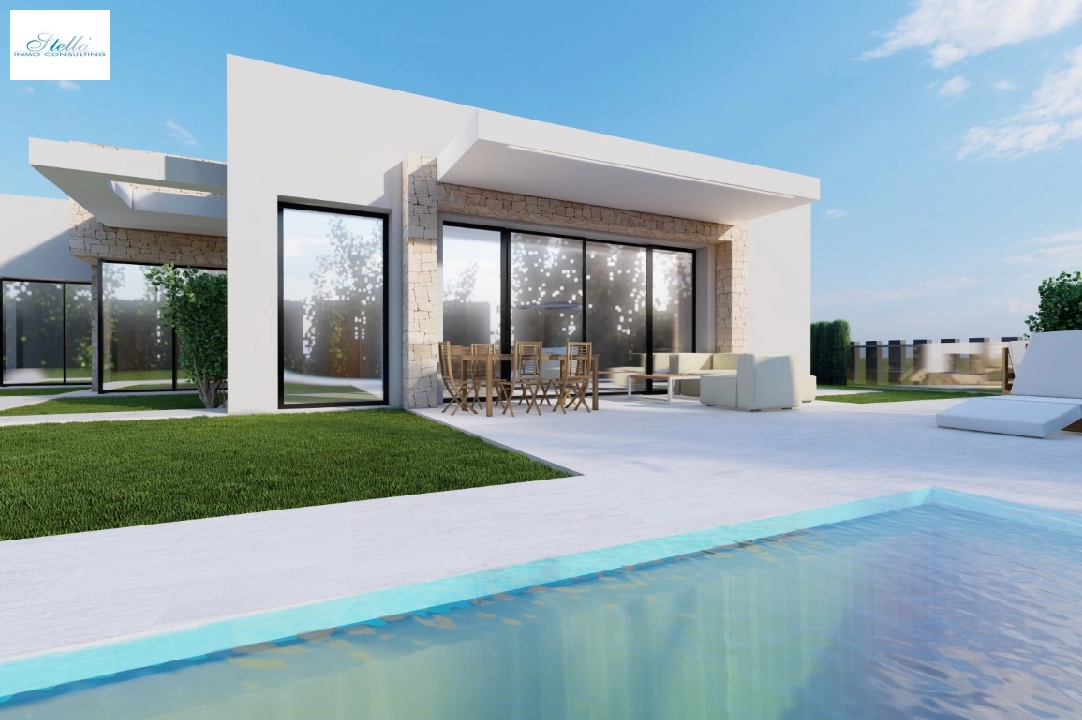 Villa in Benissa(La Fustera) zu verkaufen, Wohnfläche 185 m², Klimaanlage, Grundstück 1001 m², 4 Schlafzimmer, 3 Badezimmer, ref.: BP-6362BEN-2