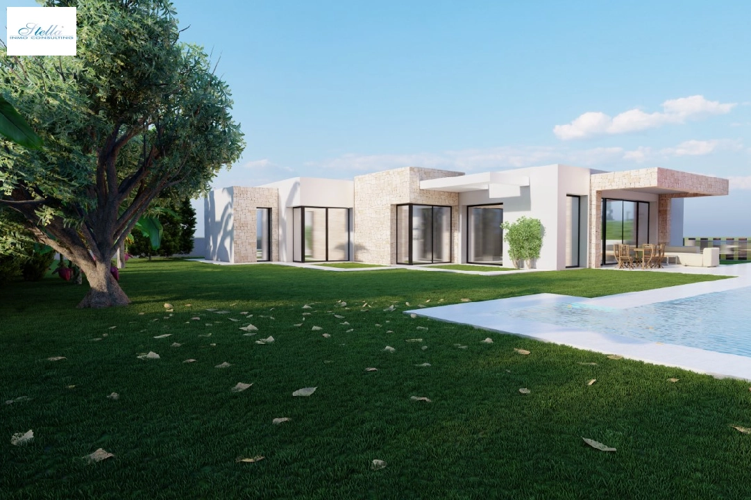 Villa in Benissa(La Fustera) zu verkaufen, Wohnfläche 185 m², Klimaanlage, Grundstück 1001 m², 4 Schlafzimmer, 3 Badezimmer, ref.: BP-6362BEN-3
