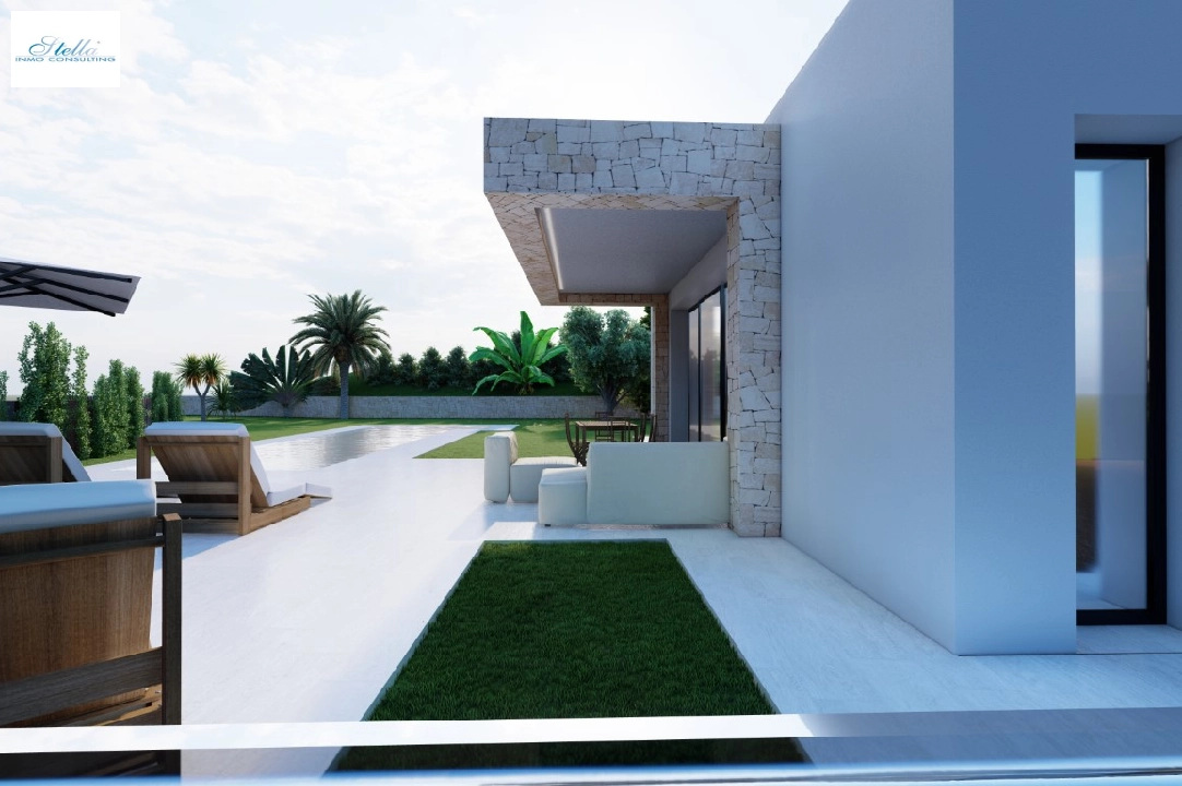 Villa in Benissa(La Fustera) zu verkaufen, Wohnfläche 185 m², Klimaanlage, Grundstück 1001 m², 4 Schlafzimmer, 3 Badezimmer, ref.: BP-6362BEN-4