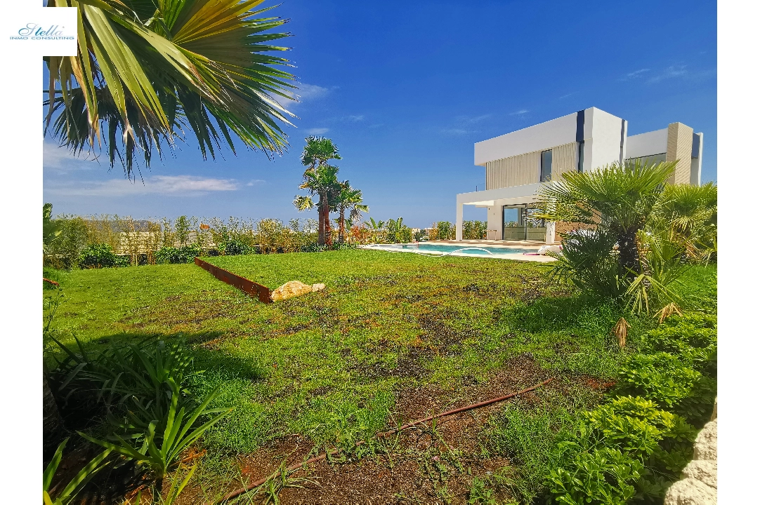Villa in Javea zu verkaufen, Wohnfläche 400 m², Baujahr 2022, + Fussbodenheizung, Klimaanlage, Grundstück 1000 m², 4 Schlafzimmer, 5 Badezimmer, Pool, ref.: O-RA-001-1