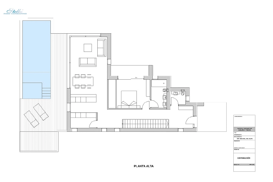 Villa in Calpe(Gran Sol) zu verkaufen, Wohnfläche 176 m², Klimaanlage, Grundstück 800 m², 3 Schlafzimmer, 3 Badezimmer, ref.: BP-6431CAL-8