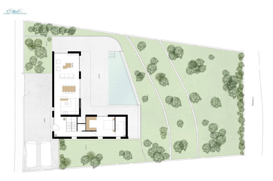 Villa in Benissa(La Fustera) zu verkaufen, Wohnfläche 705 m², Grundstück 1040 m², 4 Schlafzimmer, 3 Badezimmer, ref.: BP-3577BEN-15