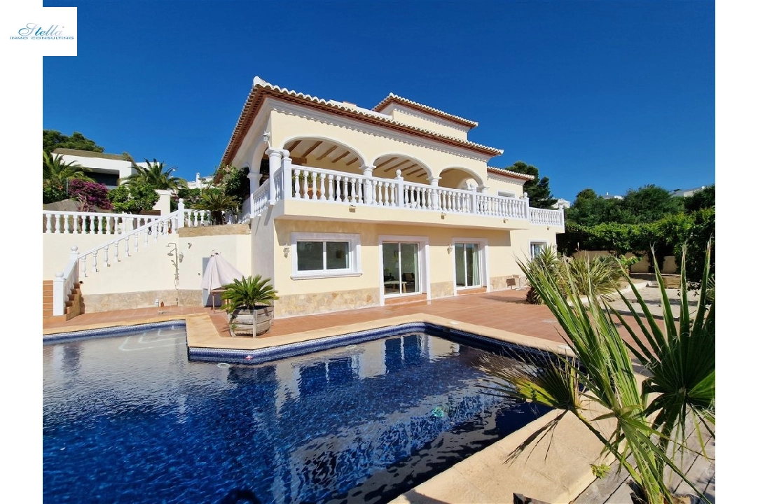 Villa in Moraira(Sabatera) zu verkaufen, Wohnfläche 287 m², Klimaanlage, Grundstück 797 m², 4 Schlafzimmer, 3 Badezimmer, ref.: BP-6440MOR-2
