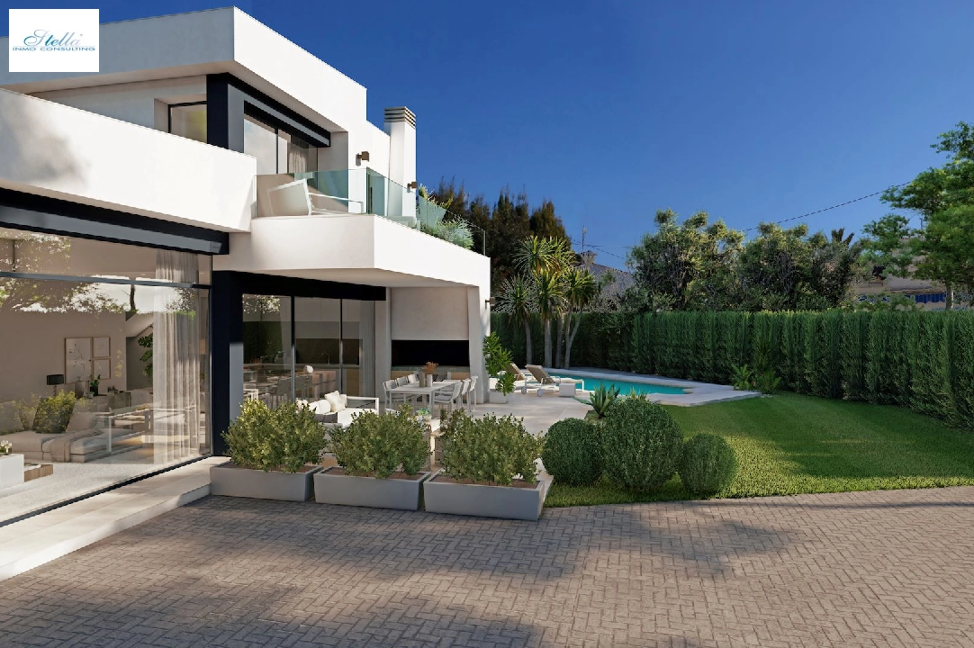 Villa in Benissa(La Fustera) zu verkaufen, Wohnfläche 476 m², Klimaanlage, Grundstück 725 m², 3 Schlafzimmer, 4 Badezimmer, ref.: BP-4221BEN-3