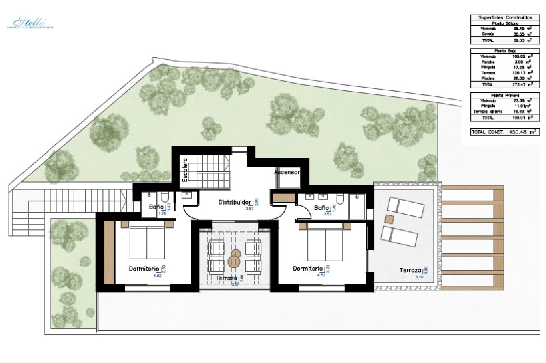Villa in Benissa(Benissa) zu verkaufen, Wohnfläche 450 m², Klimaanlage, Grundstück 1300 m², 3 Schlafzimmer, 3 Badezimmer, ref.: BP-3579BEN-8