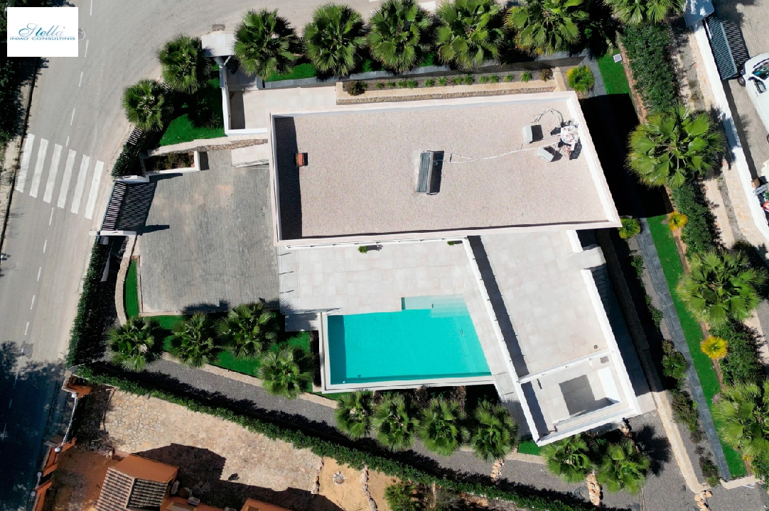 Villa in Javea zu verkaufen, Wohnfläche 270 m², Baujahr 2020, + KLIMA, Klimaanlage, Grundstück 1000 m², 3 Schlafzimmer, 2 Badezimmer, Pool, ref.: SB-1423-2