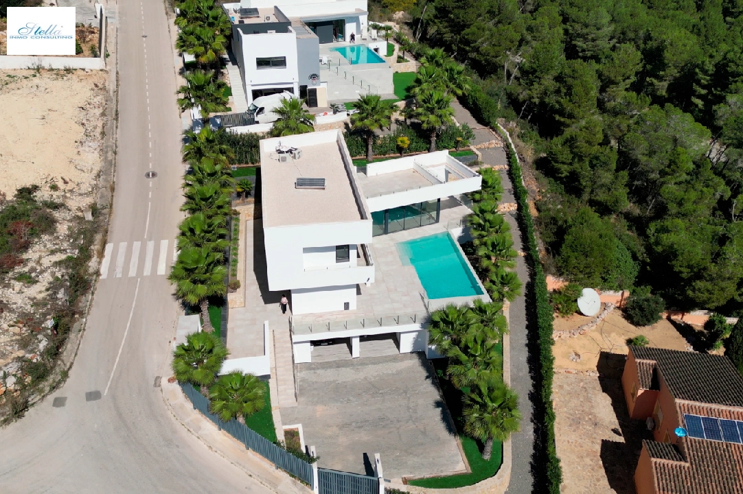Villa in Javea zu verkaufen, Wohnfläche 270 m², Baujahr 2020, + KLIMA, Klimaanlage, Grundstück 1000 m², 3 Schlafzimmer, 2 Badezimmer, Pool, ref.: SB-1423-31