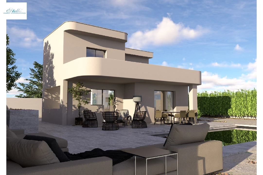 Villa in Els Poblets(Sorts de la Mar) zu verkaufen, Wohnfläche 140 m², Klimaanlage, Grundstück 400 m², 3 Schlafzimmer, 2 Badezimmer, ref.: BP-8075ELS-1