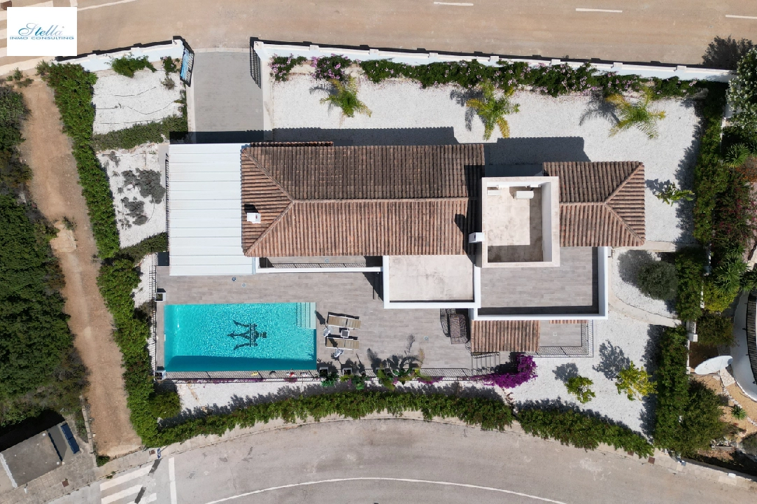 Einfamilienhaus in Pedreguer(Monte Solana II) zu verkaufen, Wohnfläche 159 m², Baujahr 2019, Zustand neuwertig, + Zentralheizung, Klimaanlage, Grundstück 793 m², 3 Schlafzimmer, 2 Badezimmer, Pool, ref.: RG-0123-29