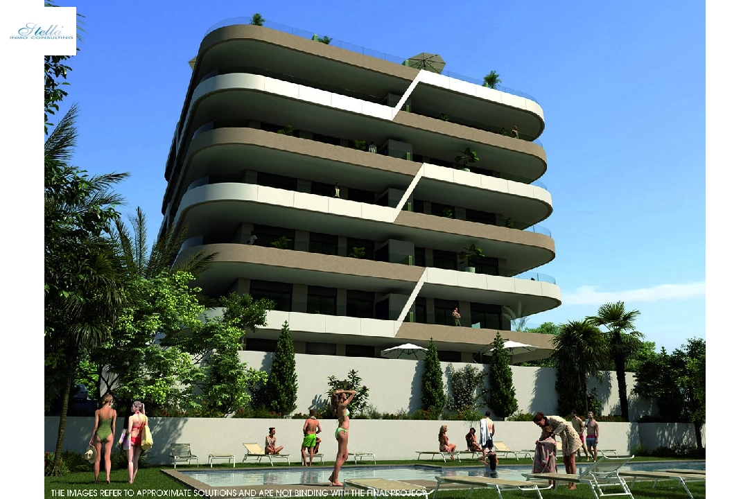 Etagen Apartment in Los Arenales del Sol zu verkaufen, Wohnfläche 173 m², Zustand Erstbezug, 2 Schlafzimmer, 2 Badezimmer, Pool, ref.: HA-ADN-141-A02-1