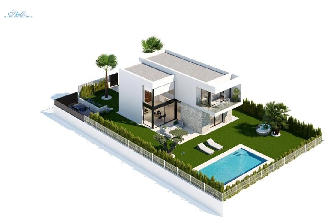 Villa in Finestrat zu verkaufen, Wohnfläche 150 m², Grundstück 450 m², 3 Schlafzimmer, 3 Badezimmer, Pool, ref.: COB-3382-14