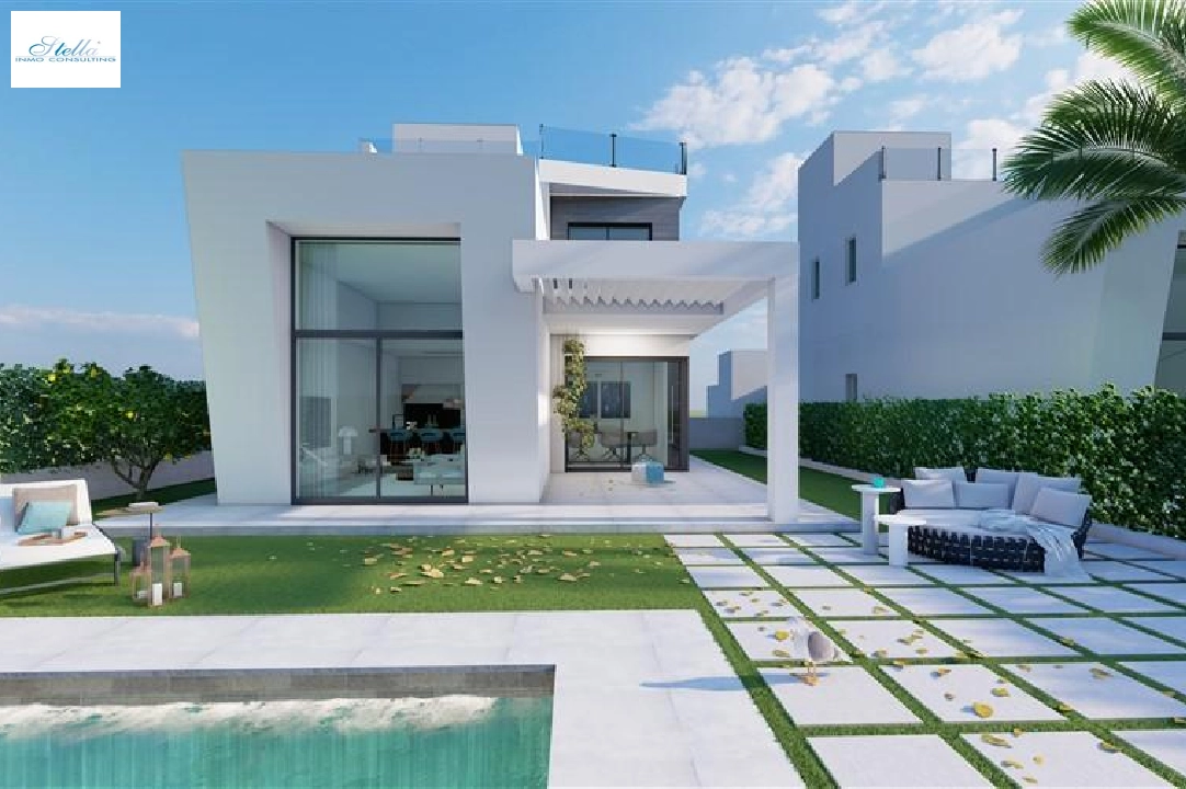 Villa in Finestrat zu verkaufen, Wohnfläche 163 m², Grundstück 346 m², 3 Schlafzimmer, 3 Badezimmer, Pool, ref.: COB-3381-6