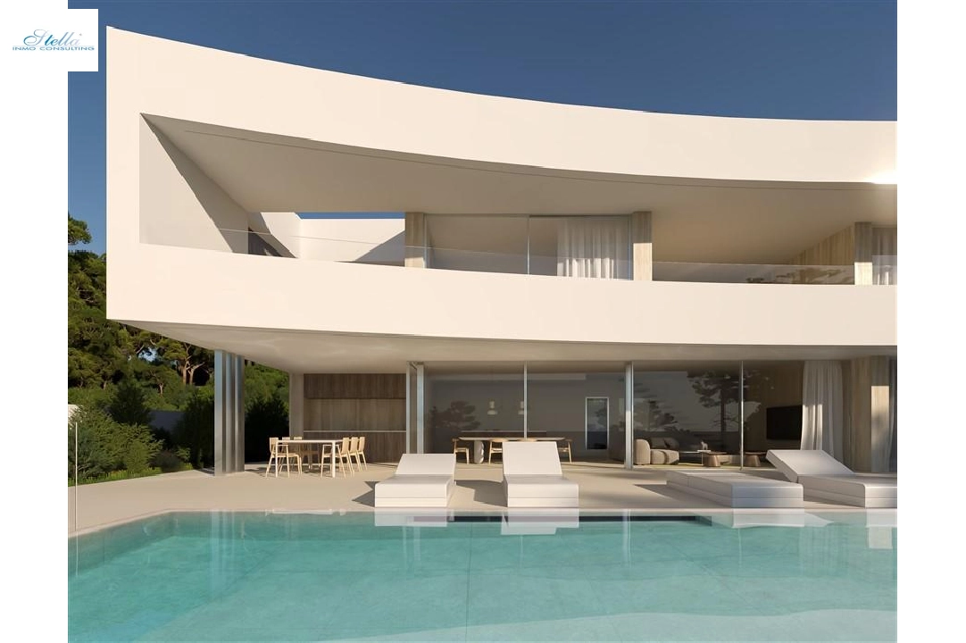 Villa in Moraira zu verkaufen, Wohnfläche 680 m², Grundstück 1412 m², 4 Schlafzimmer, 5 Badezimmer, Pool, ref.: COB-3092-2
