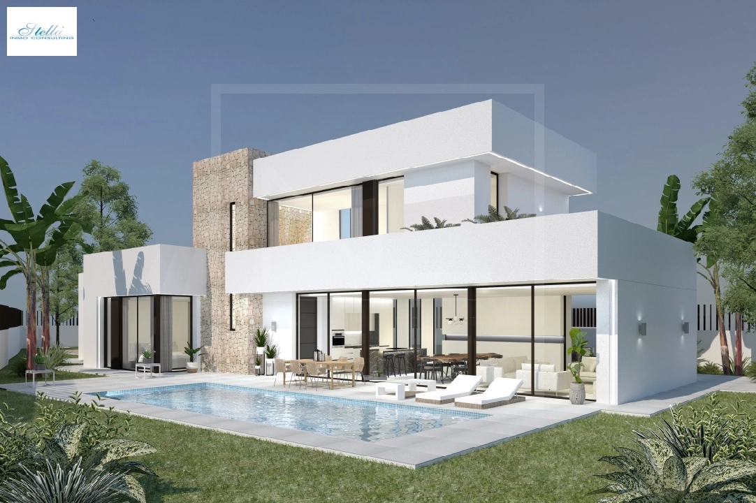 Villa in Moraira zu verkaufen, Wohnfläche 280 m², + Zentralheizung, Klimaanlage, Grundstück 817 m², 3 Schlafzimmer, 3 Badezimmer, Pool, ref.: NL-NLD1391-4