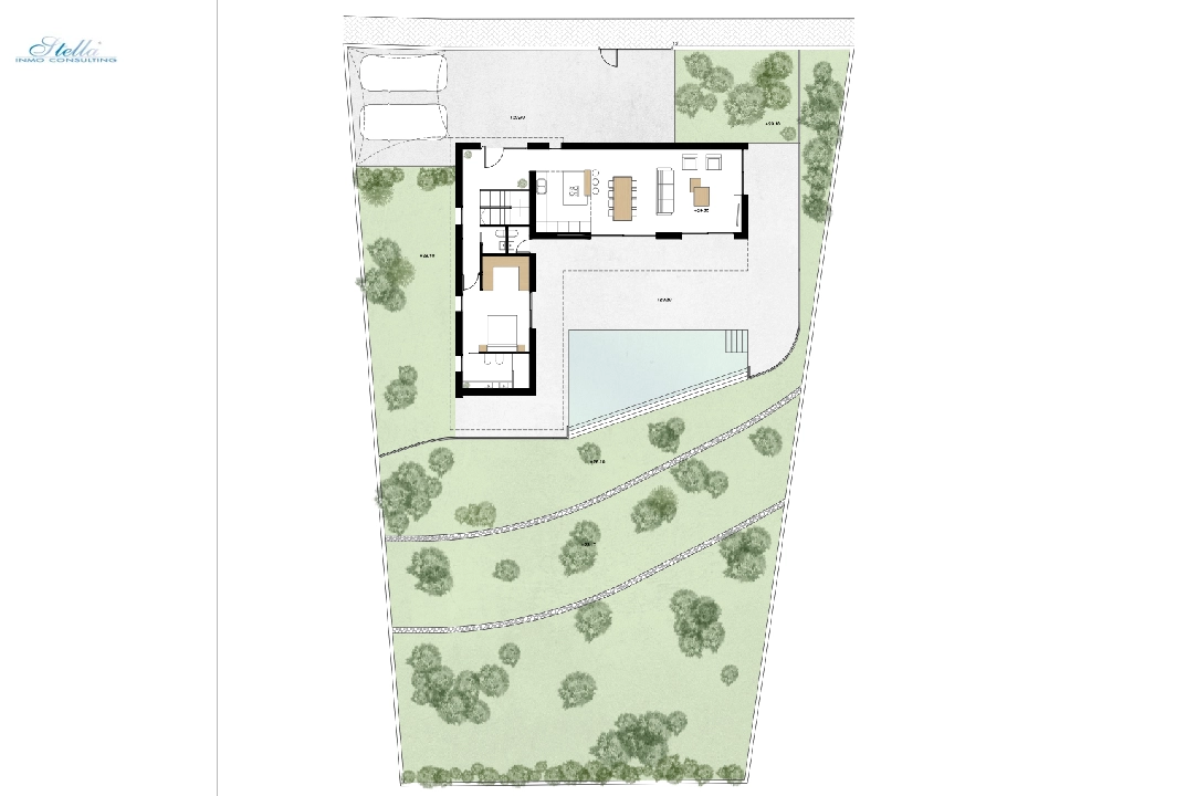 Villa in Benissa(La Fustera) zu verkaufen, Wohnfläche 358 m², Grundstück 1040 m², 3 Schlafzimmer, 3 Badezimmer, Pool, ref.: CA-H-1656-AMB-4