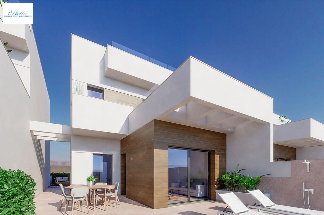 Villa in Los Montesinos zu verkaufen, Wohnfläche 171 m², Zustand Erstbezug, Grundstück 219 m², 3 Schlafzimmer, 3 Badezimmer, Pool, ref.: HA-MSN-112-E01-10