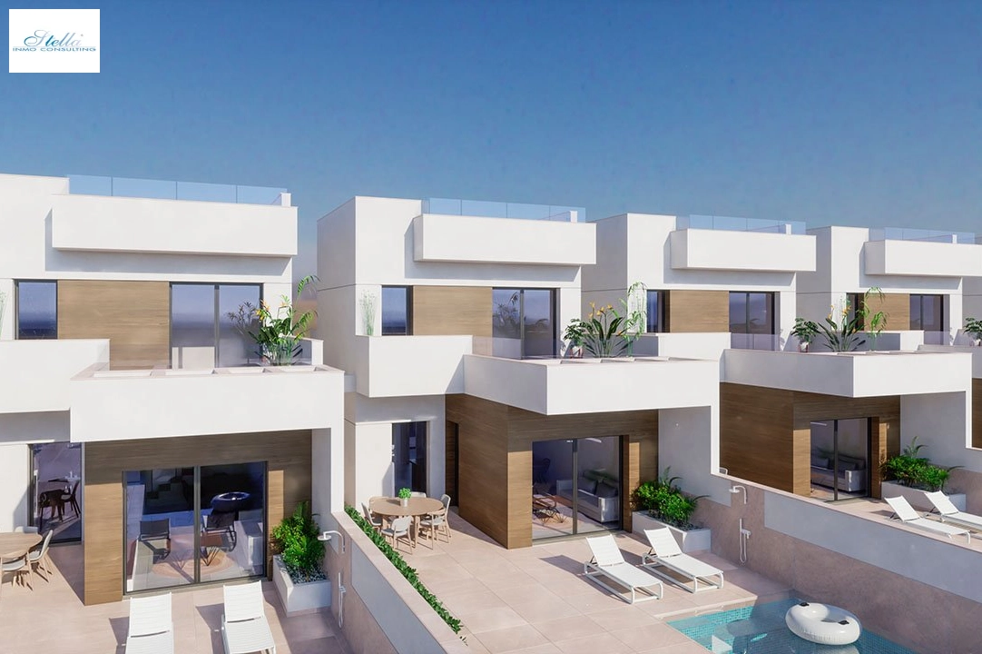 Villa in Los Montesinos zu verkaufen, Wohnfläche 171 m², Zustand Erstbezug, Grundstück 219 m², 3 Schlafzimmer, 3 Badezimmer, Pool, ref.: HA-MSN-112-E01-3