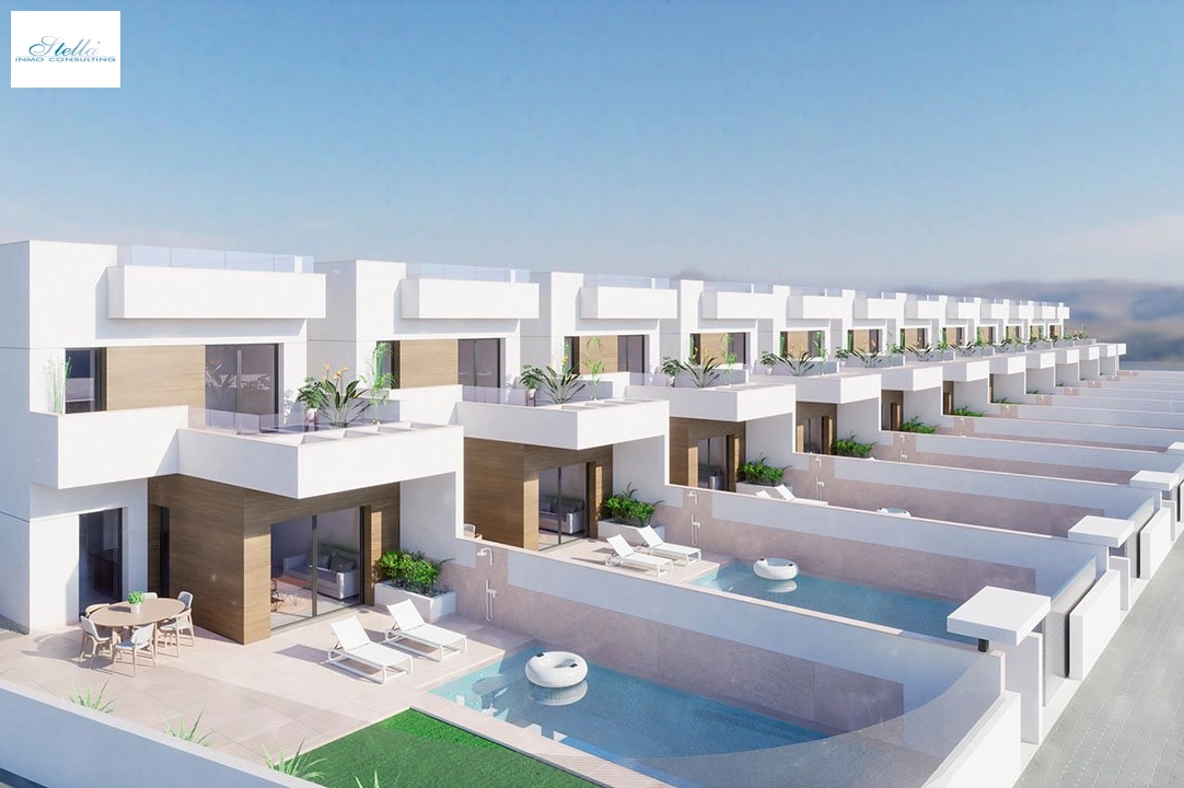 Villa in Los Montesinos zu verkaufen, Wohnfläche 171 m², Zustand Erstbezug, Grundstück 219 m², 3 Schlafzimmer, 3 Badezimmer, Pool, ref.: HA-MSN-112-E01-4