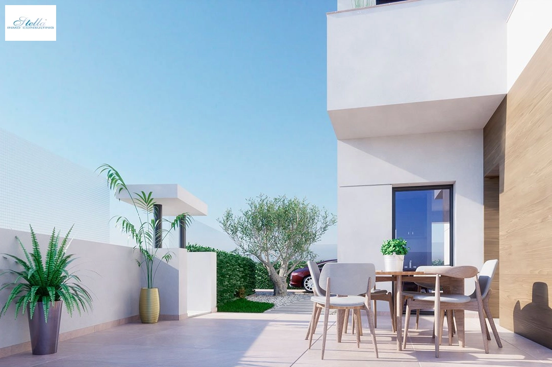 Villa in Los Montesinos zu verkaufen, Wohnfläche 171 m², Zustand Erstbezug, Grundstück 219 m², 3 Schlafzimmer, 3 Badezimmer, Pool, ref.: HA-MSN-112-E01-8