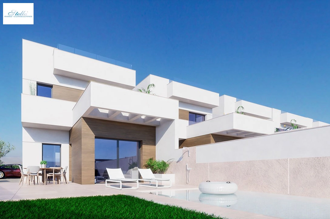 Villa in Los Montesinos zu verkaufen, Wohnfläche 171 m², Zustand Erstbezug, Grundstück 219 m², 3 Schlafzimmer, 3 Badezimmer, Pool, ref.: HA-MSN-112-E01-9