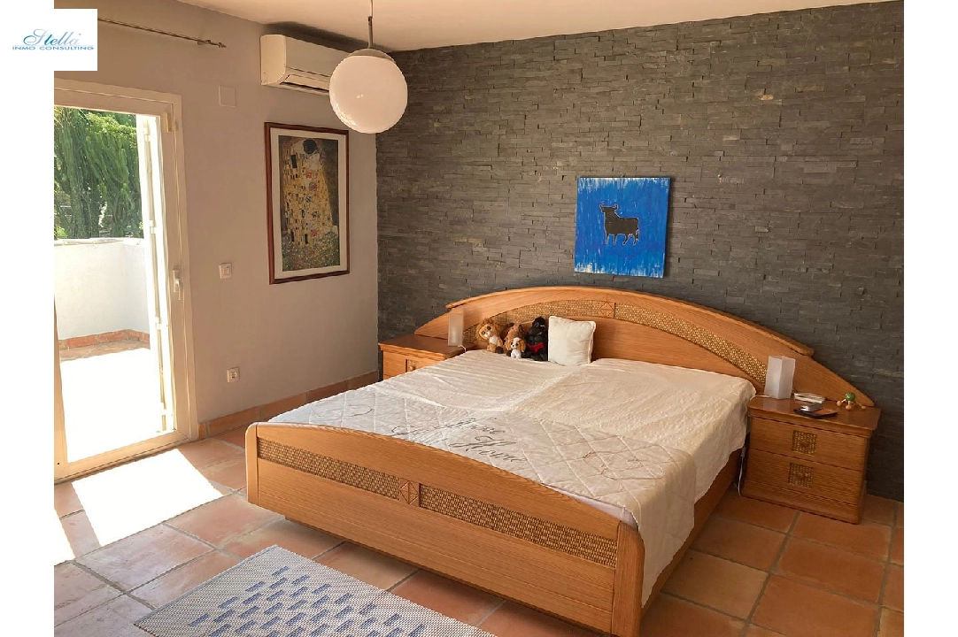 Villa in Moraira zu verkaufen, Wohnfläche 471 m², Zustand gepflegt, Klimaanlage, Grundstück 1200 m², 3 Schlafzimmer, 2 Badezimmer, Pool, ref.: HA-MO-109-19