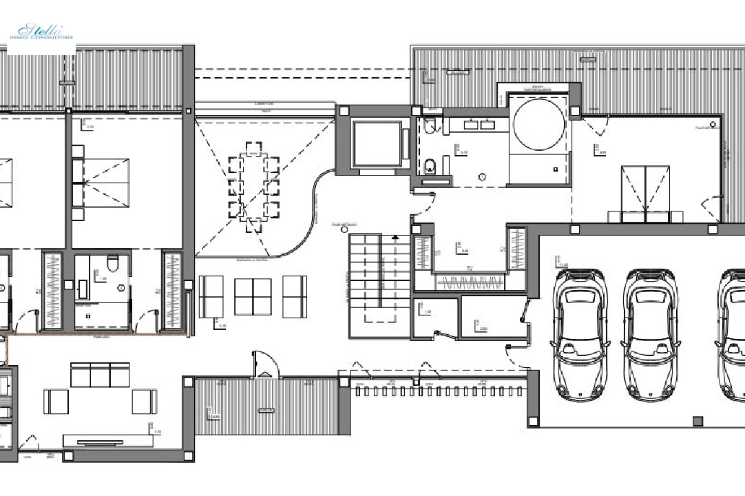 Villa in Benitachell(Cumbre del Sol) zu verkaufen, Wohnfläche 1401 m², Grundstück 2122 m², 5 Schlafzimmer, 8 Badezimmer, ref.: BP-4040BELL-12