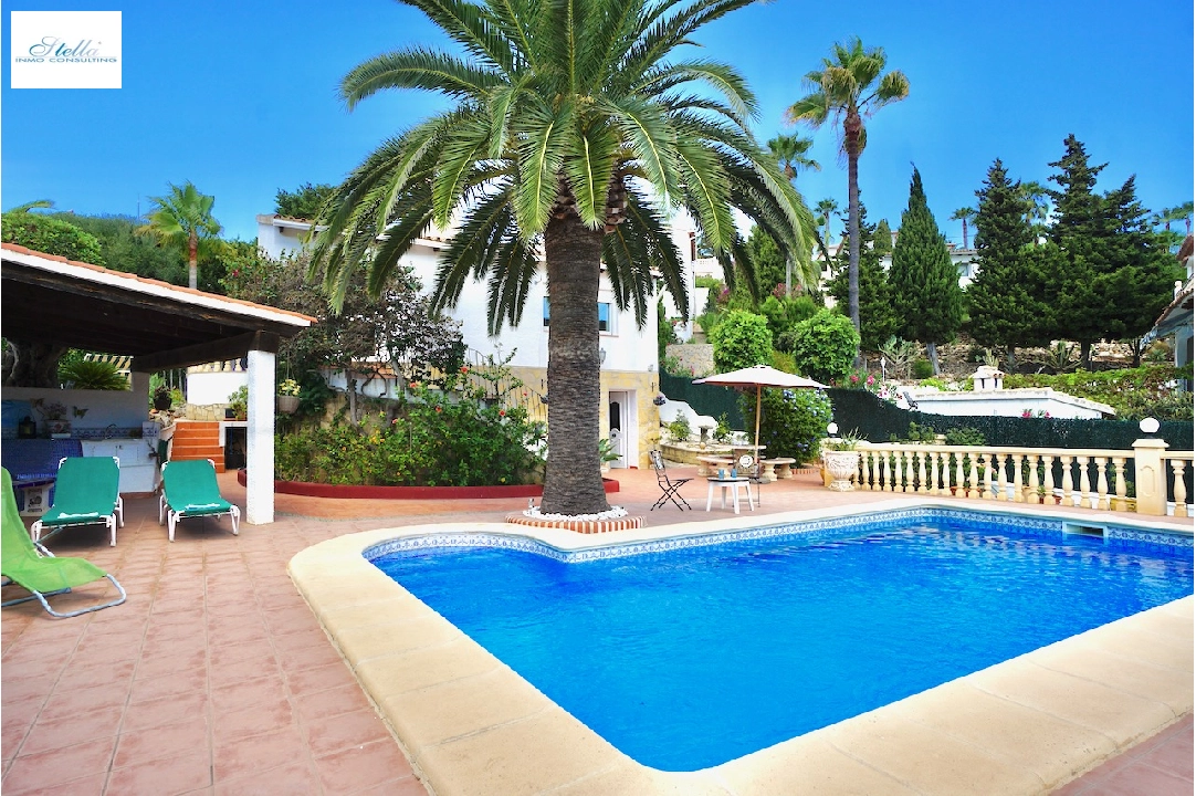 Villa in Moraira(Arnella) zu verkaufen, Wohnfläche 176 m², Grundstück 829 m², 3 Schlafzimmer, 3 Badezimmer, Pool, ref.: CA-H-1668-AMBE-2
