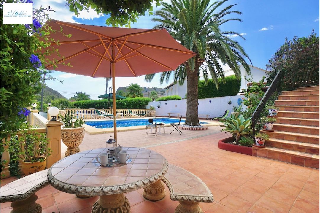 Villa in Moraira(Arnella) zu verkaufen, Wohnfläche 176 m², Grundstück 829 m², 3 Schlafzimmer, 3 Badezimmer, Pool, ref.: CA-H-1668-AMBE-6