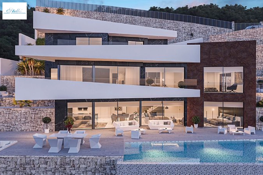 Villa in Benissa(Raco de galeno) zu verkaufen, Wohnfläche 569 m², Klimaanlage, Grundstück 1540 m², 4 Schlafzimmer, 5 Badezimmer, ref.: BP-3614BEN-1