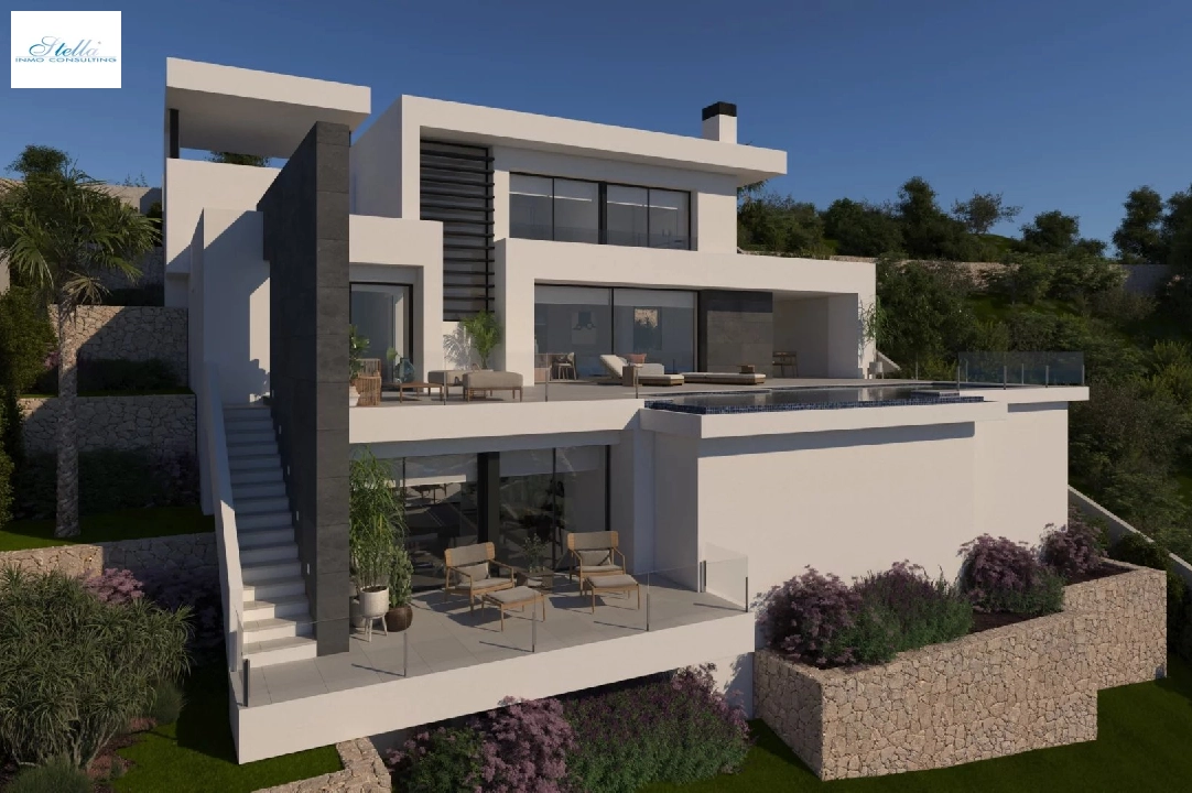 Villa in Cumbre del Sol zu verkaufen, Wohnfläche 337 m², Grundstück 824 m², 3 Schlafzimmer, 4 Badezimmer, Pool, ref.: BS-82447844-2