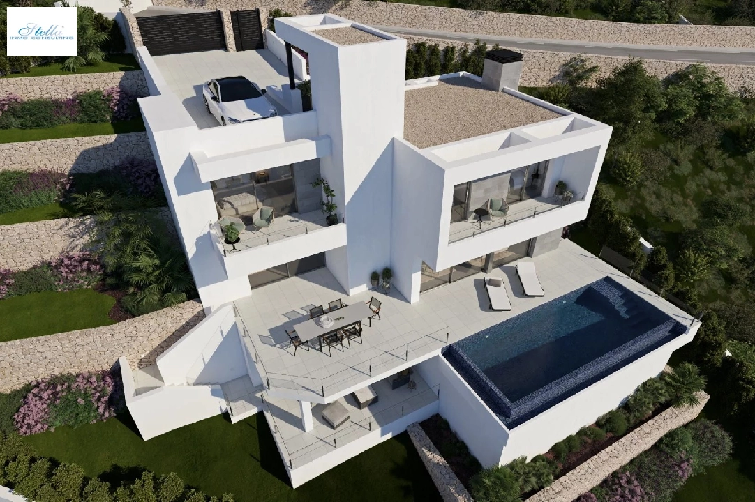 Villa in Cumbre del Sol zu verkaufen, Wohnfläche 320 m², Grundstück 805 m², 3 Schlafzimmer, 3 Badezimmer, Pool, ref.: BS-82447847-2