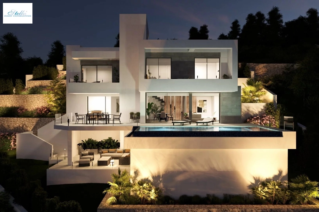 Villa in Cumbre del Sol zu verkaufen, Wohnfläche 320 m², Grundstück 805 m², 3 Schlafzimmer, 3 Badezimmer, Pool, ref.: BS-82447847-6