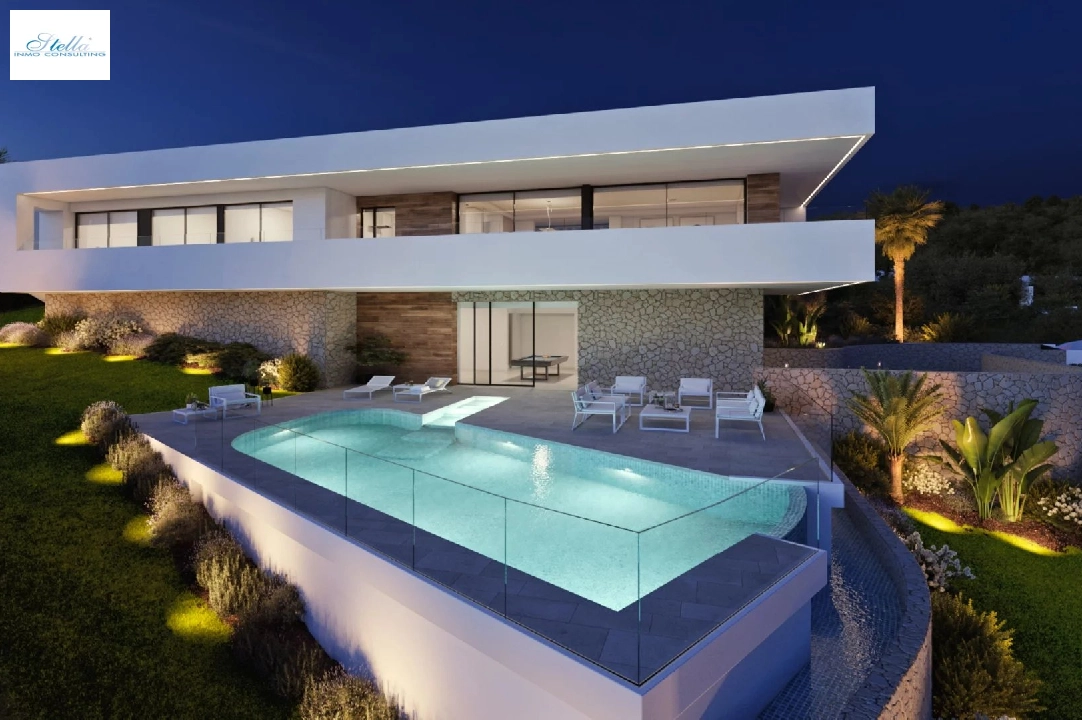 Villa in Cumbre del Sol zu verkaufen, Wohnfläche 497 m², Grundstück 963 m², 3 Schlafzimmer, 4 Badezimmer, Pool, ref.: BS-82447859-2