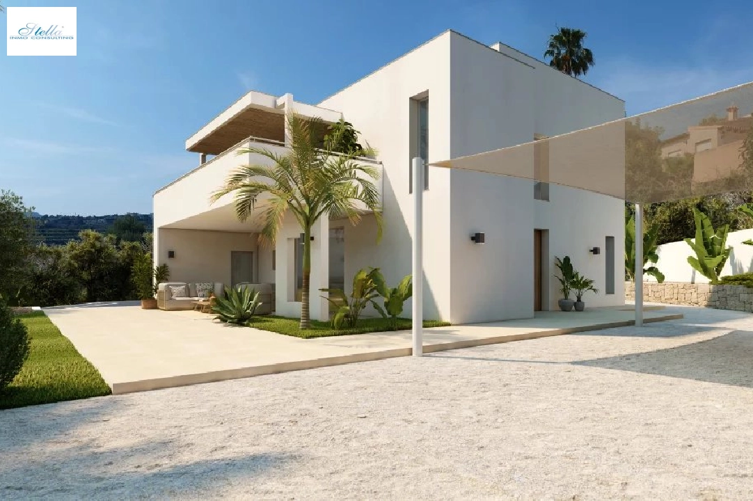 Villa in Moraira zu verkaufen, Wohnfläche 260 m², Klimaanlage, 4 Schlafzimmer, 3 Badezimmer, Pool, ref.: BS-83199638-1