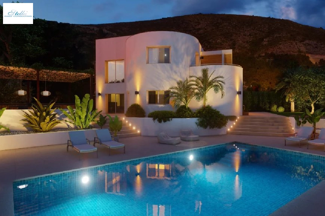 Villa in Moraira zu verkaufen, Wohnfläche 260 m², Klimaanlage, 4 Schlafzimmer, 3 Badezimmer, Pool, ref.: BS-83199638-8
