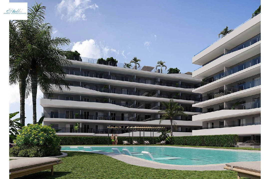 Penthouse Apartment in Santa Pola zu verkaufen, Wohnfläche 208 m², Zustand Erstbezug, 2 Schlafzimmer, 2 Badezimmer, Pool, ref.: HA-SPN-702-A03-4