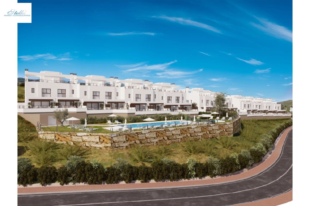 Stadthaus in Mijas Golf(La Cala Golf Resort) zu verkaufen, Wohnfläche 162 m², Grundstück 255 m², 3 Schlafzimmer, 3 Badezimmer, Pool, ref.: TW-BELARIA-2-1