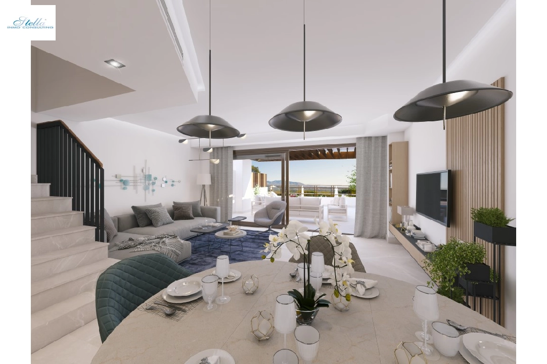 Stadthaus in Mijas Golf(La Cala Golf Resort) zu verkaufen, Wohnfläche 162 m², Grundstück 255 m², 3 Schlafzimmer, 3 Badezimmer, Pool, ref.: TW-BELARIA-2-10