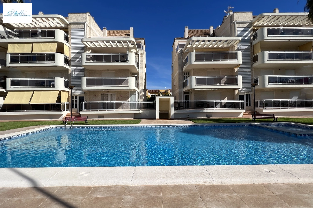 Apartment in Denia(Las Marinas) zu verkaufen, Wohnfläche 81 m², Baujahr 2006, Zustand gepflegt, + Zentralheizung, Klimaanlage, 1 Schlafzimmer, Pool, ref.: SC-K0923-28