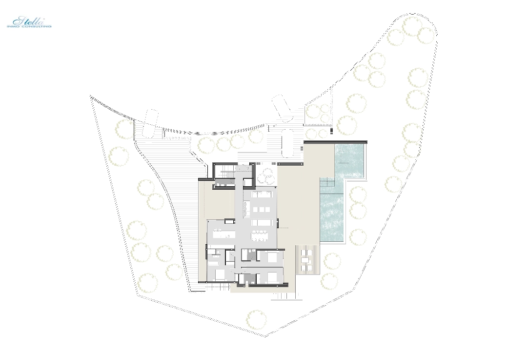 Villa in Moraira(Benimeit) zu verkaufen, Wohnfläche 350 m², Klimaanlage, Grundstück 1601 m², 4 Schlafzimmer, 4 Badezimmer, Pool, ref.: CA-H-1681-AMB-13