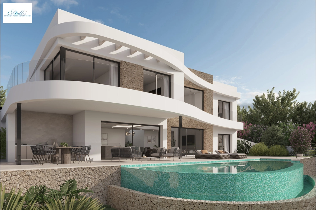 Villa in Moraira(El Tesoro) zu verkaufen, Wohnfläche 252 m², Grundstück 801 m², 4 Schlafzimmer, 5 Badezimmer, ref.: BP-8114MOR-1