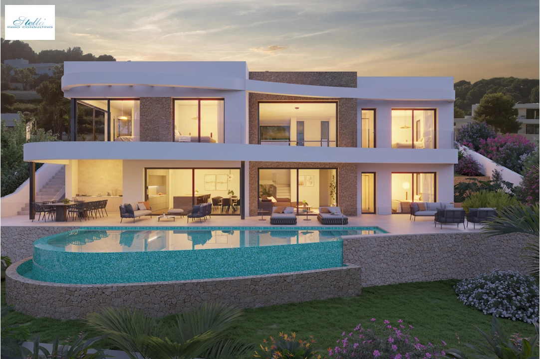 Villa in Moraira(El Tesoro) zu verkaufen, Wohnfläche 252 m², Grundstück 801 m², 4 Schlafzimmer, 5 Badezimmer, ref.: BP-8114MOR-4