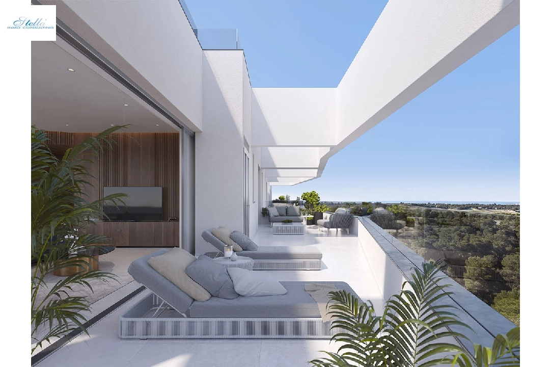 Penthouse Apartment in Orihuela Costa zu verkaufen, Wohnfläche 278 m², Zustand Erstbezug, Klimaanlage, 3 Schlafzimmer, 2 Badezimmer, Pool, ref.: HA-OCN-147-A02-1