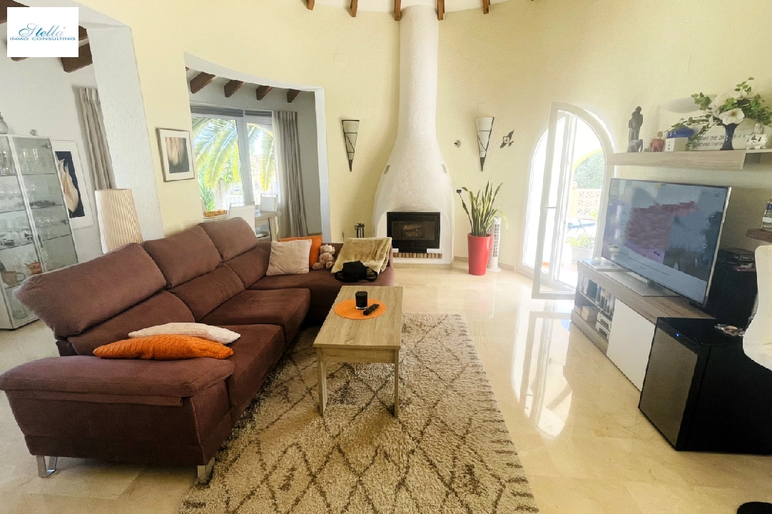 Villa in Javea(Balcon al Mar) zu verkaufen, Wohnfläche 167 m², Baujahr 1979, + Ofen, Klimaanlage, Grundstück 903 m², 3 Schlafzimmer, 2 Badezimmer, Pool, ref.: JS-2223-12
