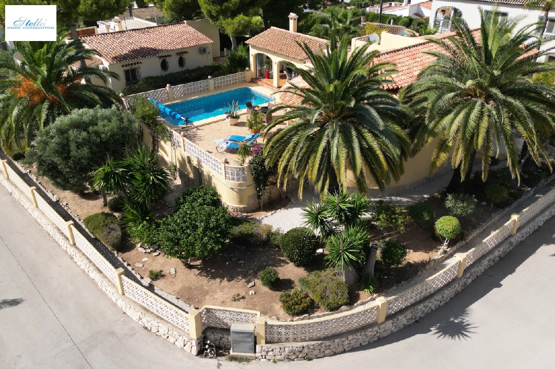 Villa in Javea(Balcon al Mar) zu verkaufen, Wohnfläche 167 m², Baujahr 1979, + Ofen, Klimaanlage, Grundstück 903 m², 3 Schlafzimmer, 2 Badezimmer, Pool, ref.: JS-2223-3
